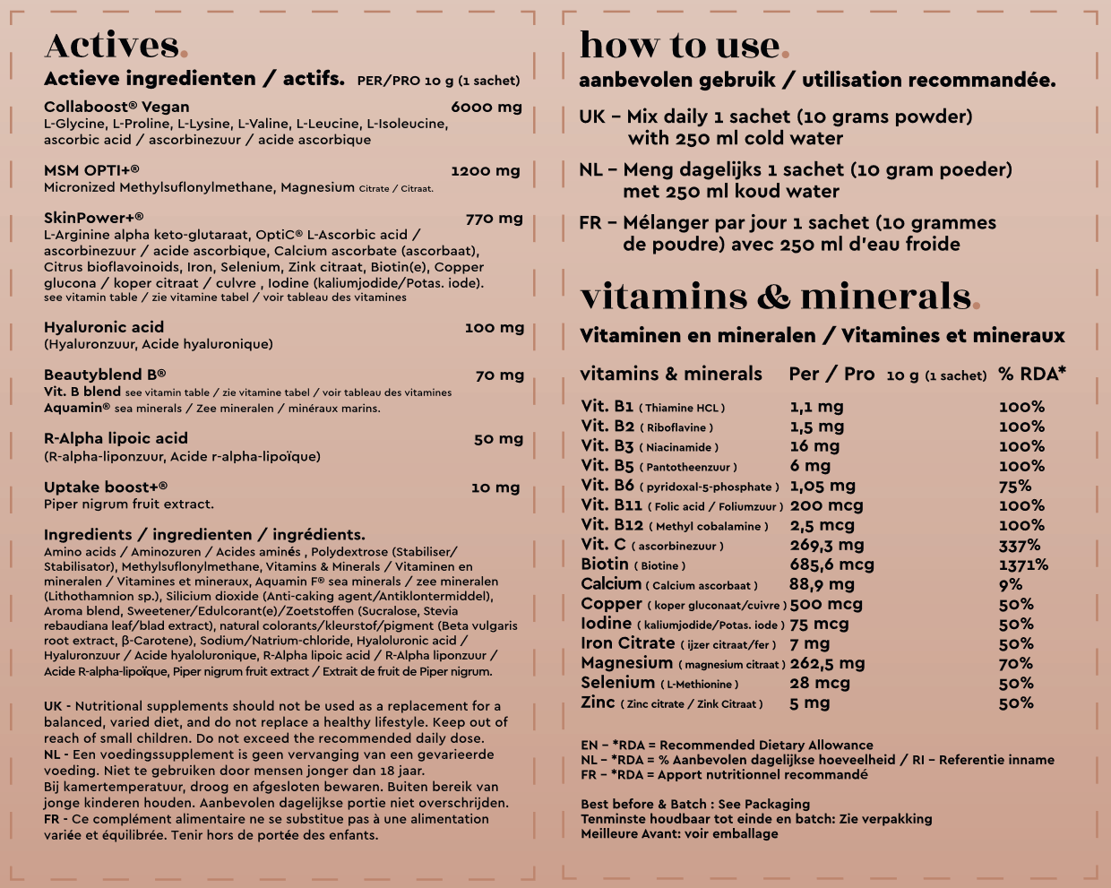 Vegan Collagen Booster (3x)